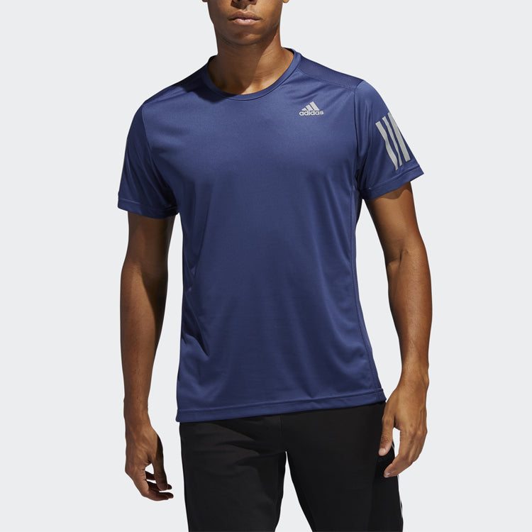 adidas Own The Run Sports Short Sleeve Tee 'Blue Grey' FL6945