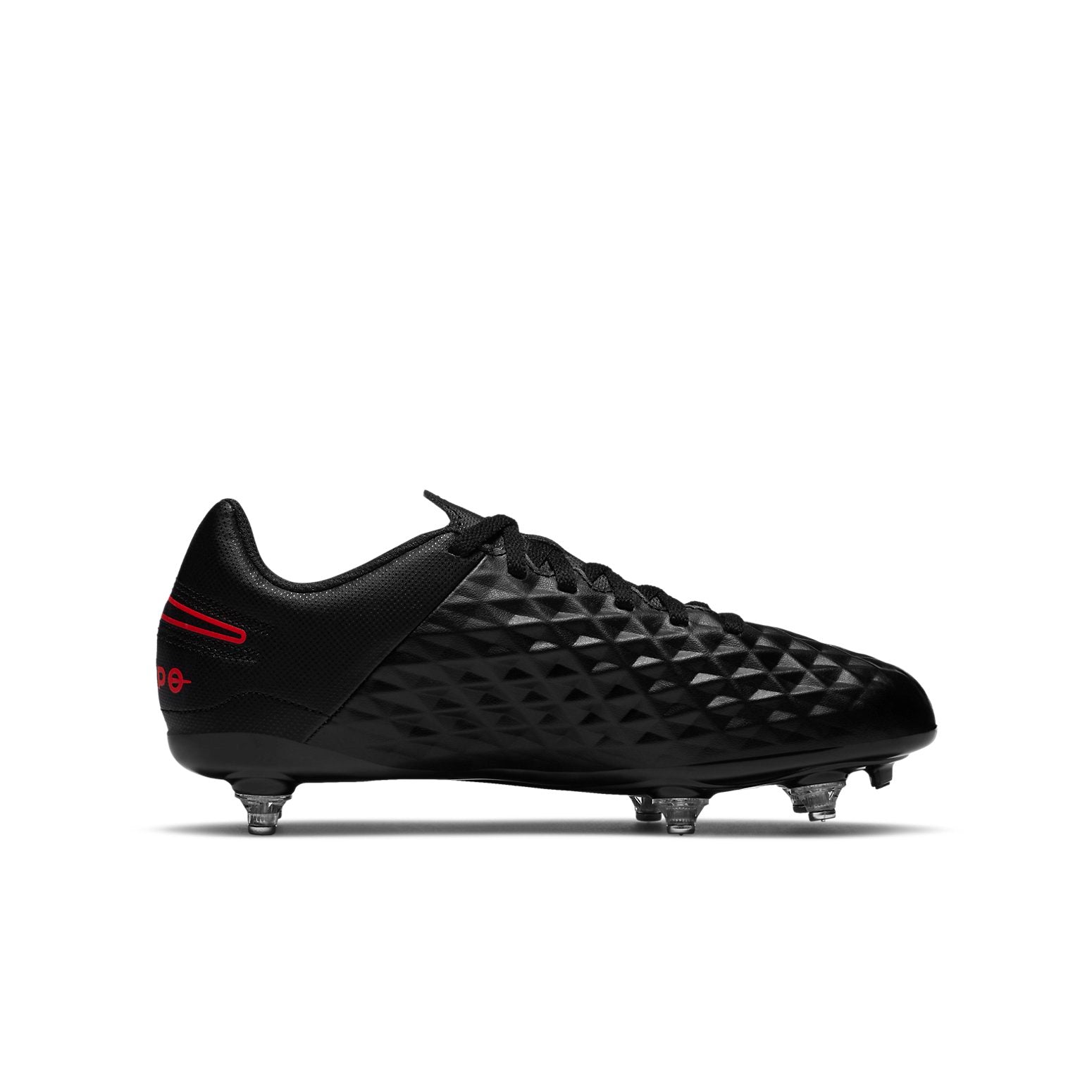 (GS) Nike Jr. Tiempo Legend 8 Club SG Soft Ground 'Black Red' CJ6235-060