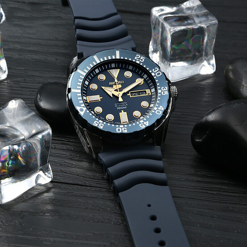 SEIKO Automatic Water Resistant Men's BlueDial Plate SRP605J2