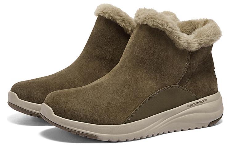 (WMNS) Skechers On-The-Go Stellar Choc Boots 'Brown' 144771-CHOC