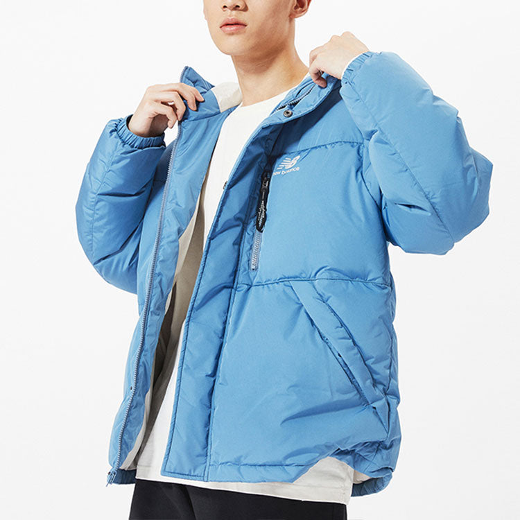 New Balance Warm Down Jacket Asia Sizing 'Blue' AMJ13333-WAB