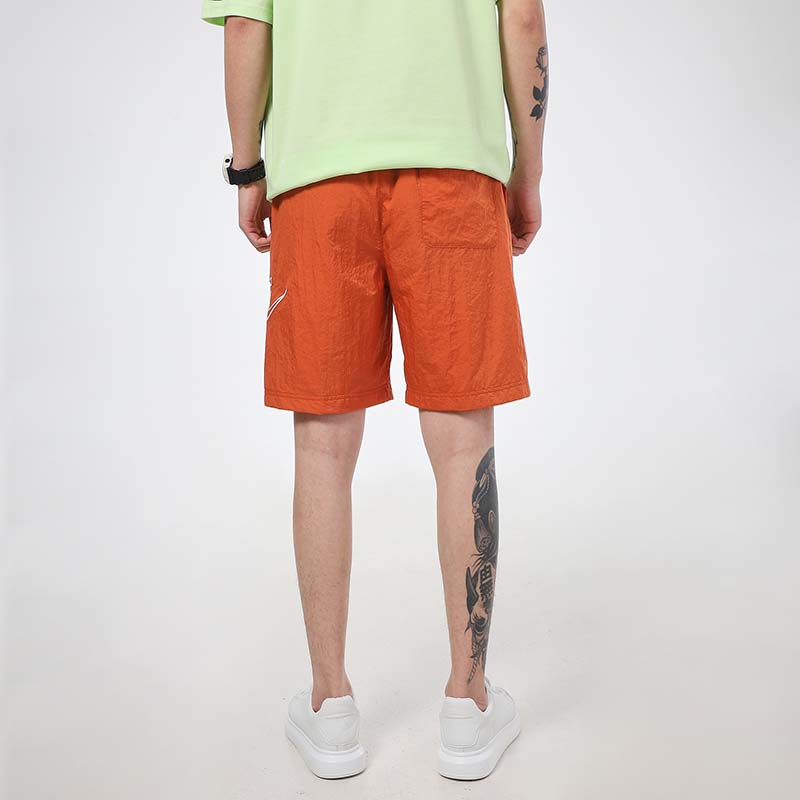Nike Sportswear Alumni Logo Embroidered Woven Training Sports Shorts Orange DB3811-812
