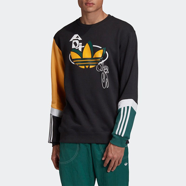 adidas originals Sprt US FT Crew Sweatshirt - Black GJ6749