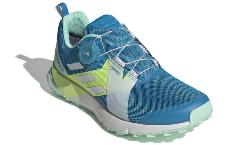 (WMNS) adidas Terrex Two Boa Gore-tex Trail Running 'Blue Green' F97638