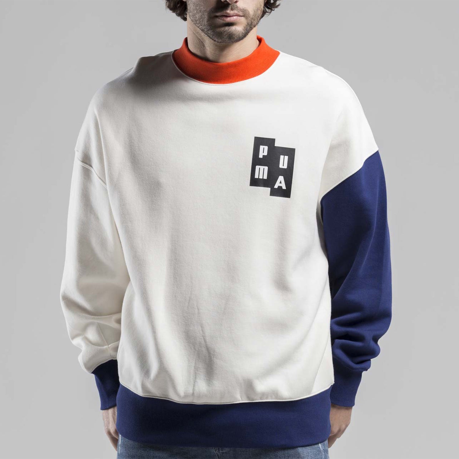 PUMA X Ader Error Crewneck Sweatshirt 'White' 576952-11