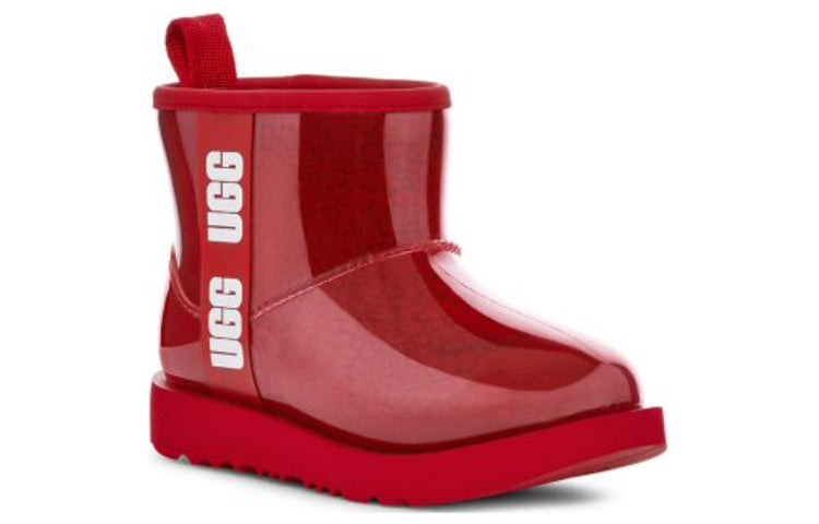 (PS) UGG CLASSIC CLEAR MINI 'Red' 1112386K-SBR