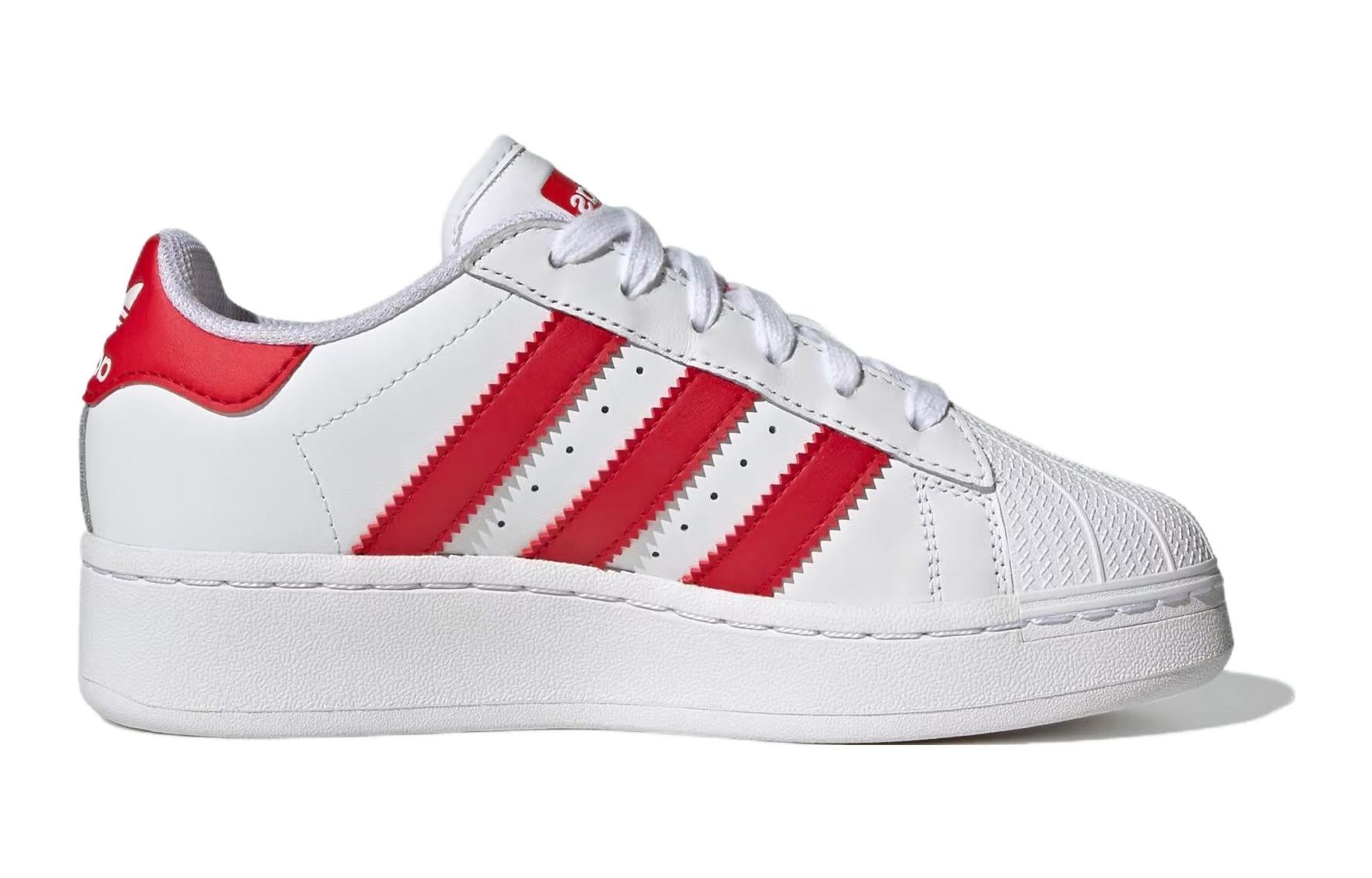 (GS) adidas Superstar XLG 'White Scarlet' IF0551
