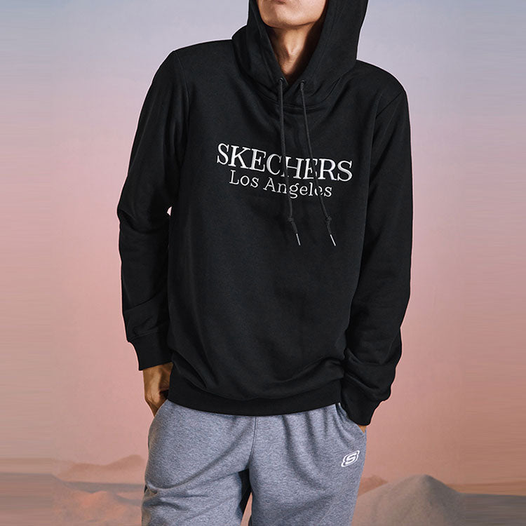 Skechers Logo Letter Printed Casual Hoodie 'Multi-Color' L421U130