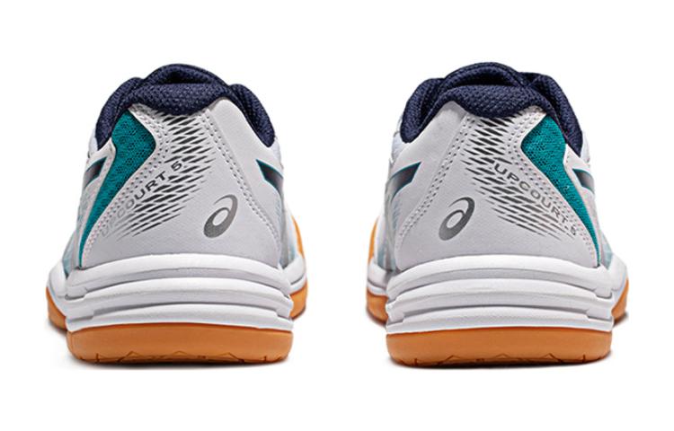 (GS) ASICS Upcourt 5 'White Peacoat Teal' 1074A039-104