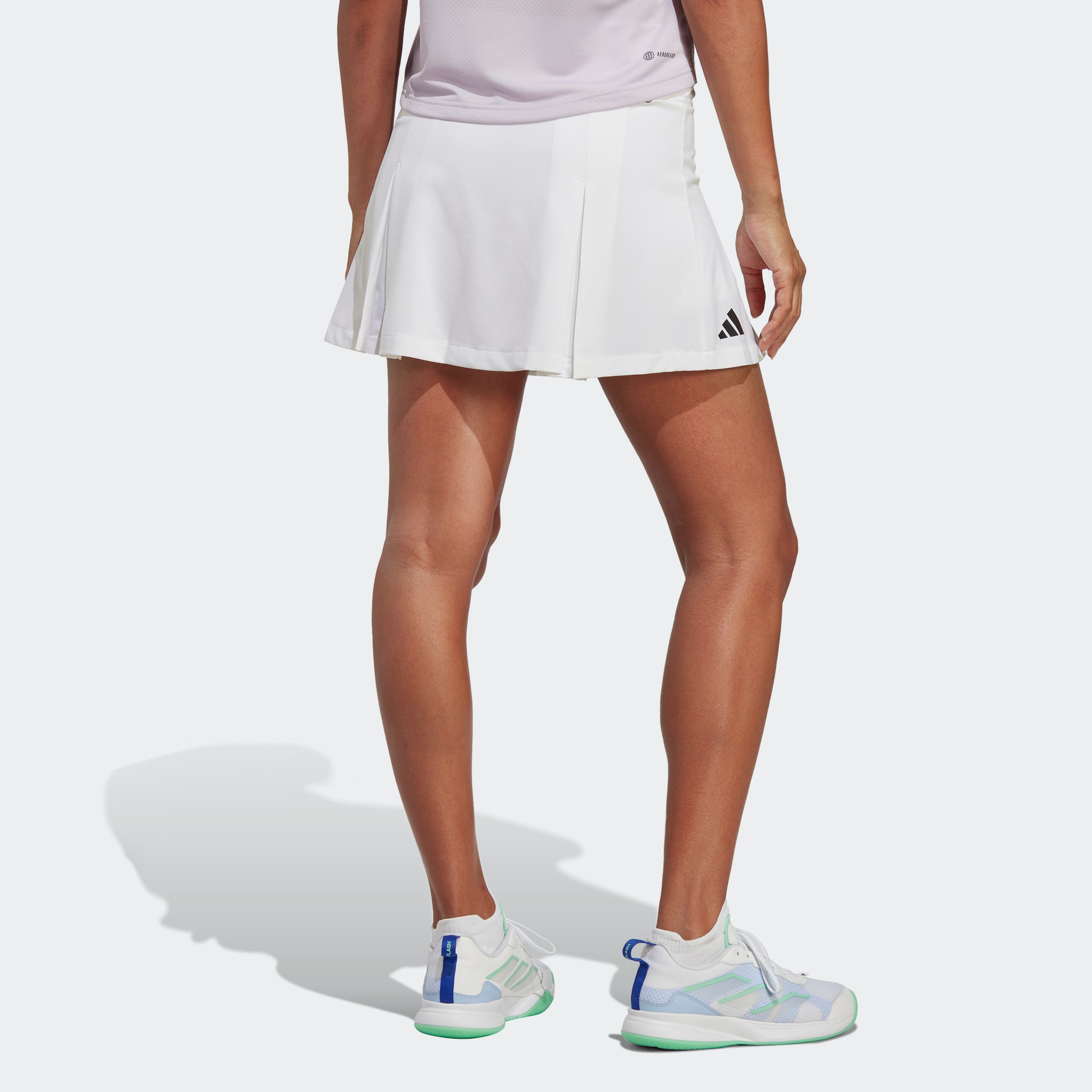 (WMNS) adidas Club Tennis Pleated Skirt Asia Sizing 'White' HT7184
