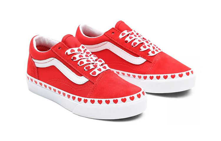 (PS) Vans Old Skool 'White Red' VN0A4BUU30V