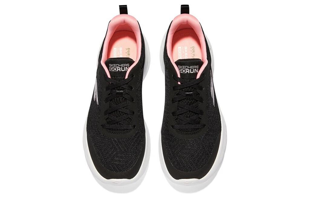 (WMNS) Skechers GO RUN Lite 'Black White Pink' 129425-BKPK