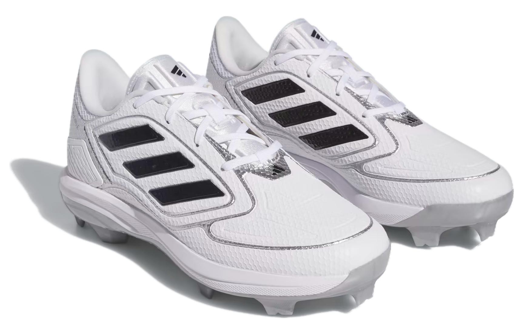 (WMNS) adidas Adizero PureHustle 3 TPU Cleats 'White Black Silver' IG7137
