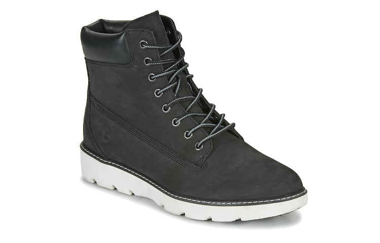 (WMNS) Timberland Keely Field 6 inch Hiking Boots 'Black Nubuck' A26HQ