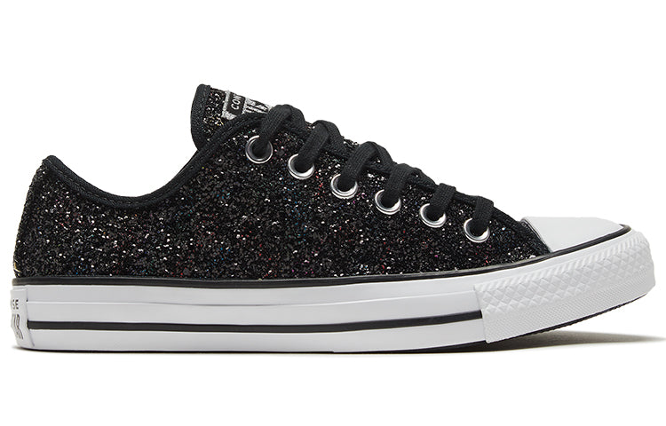 (WMNS) Converse Chuck Taylor All Star Low 'Glitter Shine - Black' 569405C