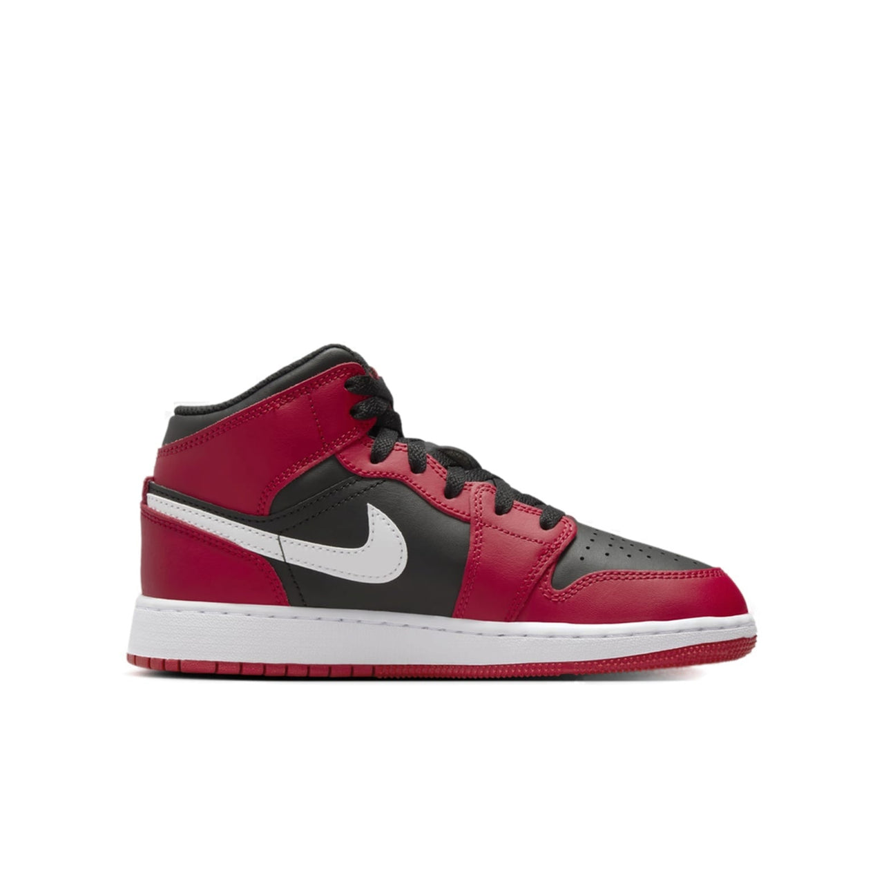 (GS) Air Jordan 1 Mid 'Gym Red Black White' DQ8423-061