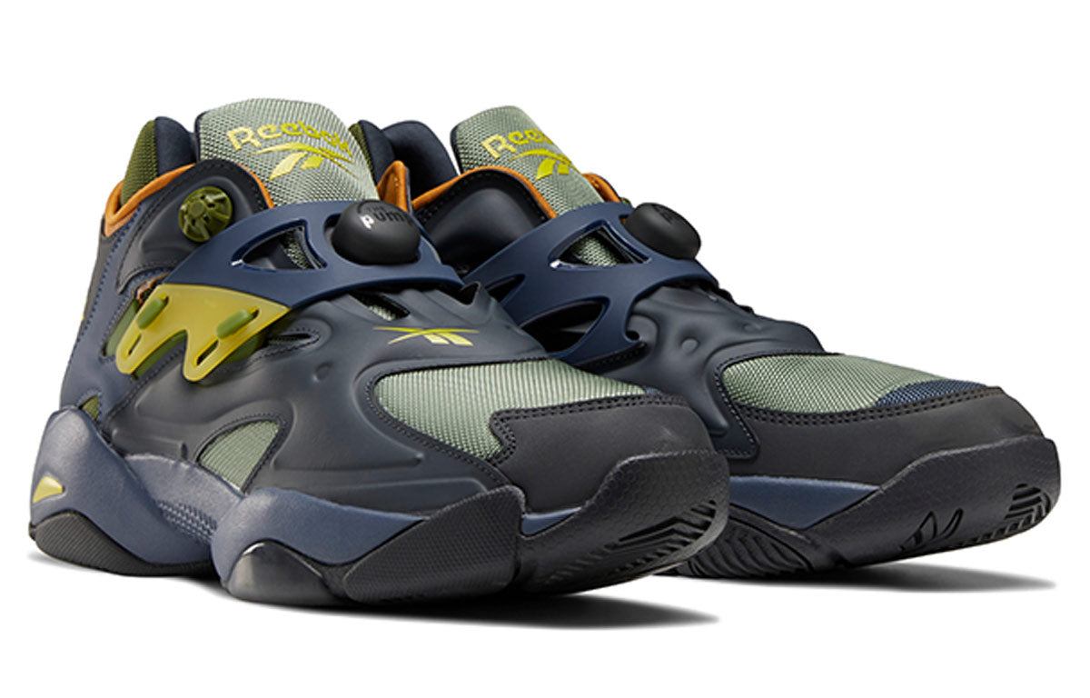 Reebok Pump Court Running Shoes Black/Green FX9929