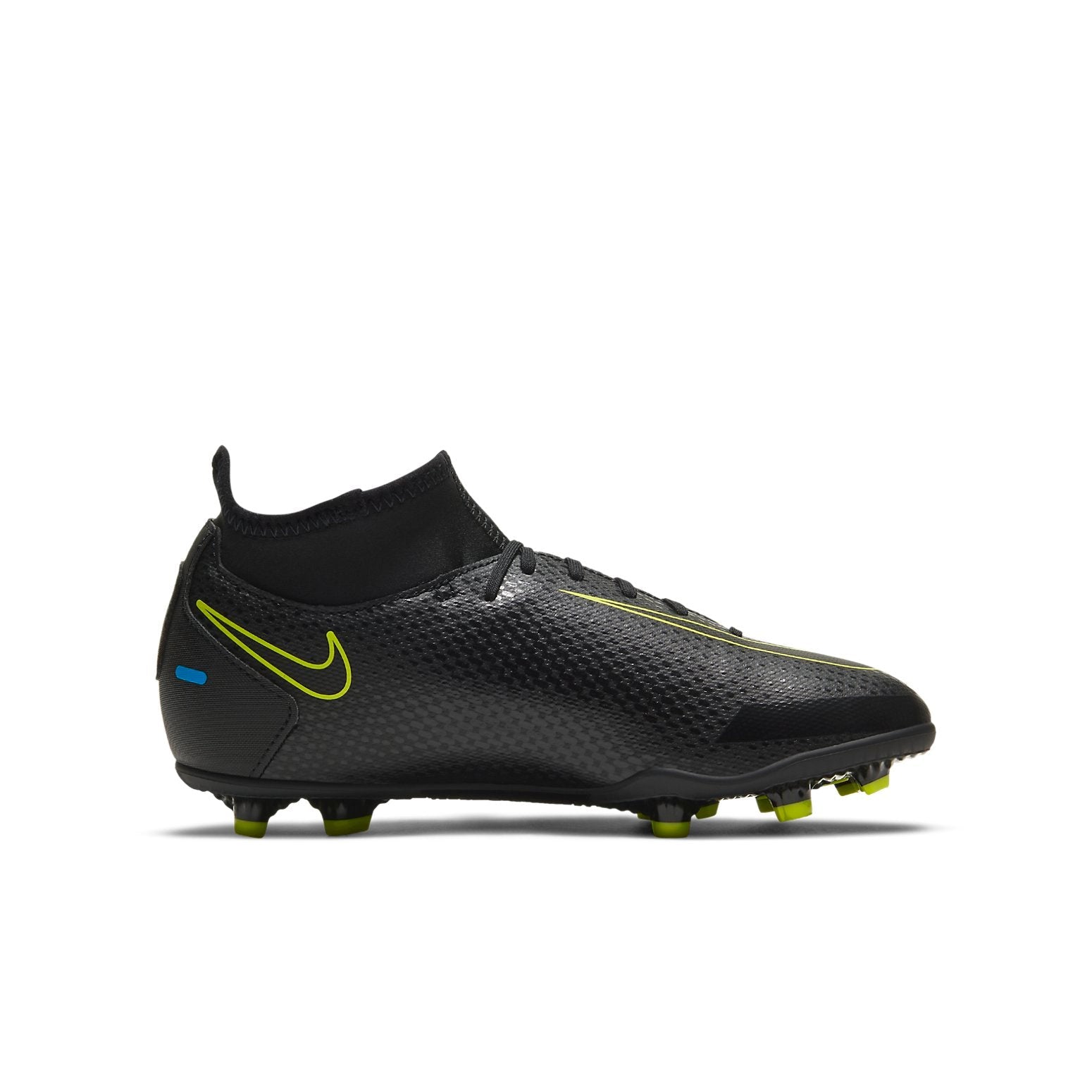 (GS) Nike Phantom GT Club DF MG 'Black Green' CW6727-090
