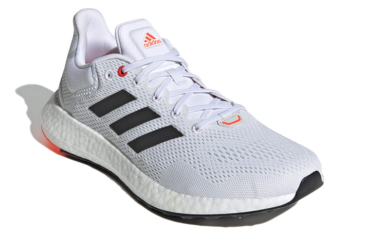 adidas PureBoost 21 'White Solar Red' GY5099