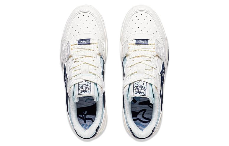 (WMNS) Li-Ning Moon White 'White Ocean Blue' AGCS252-16