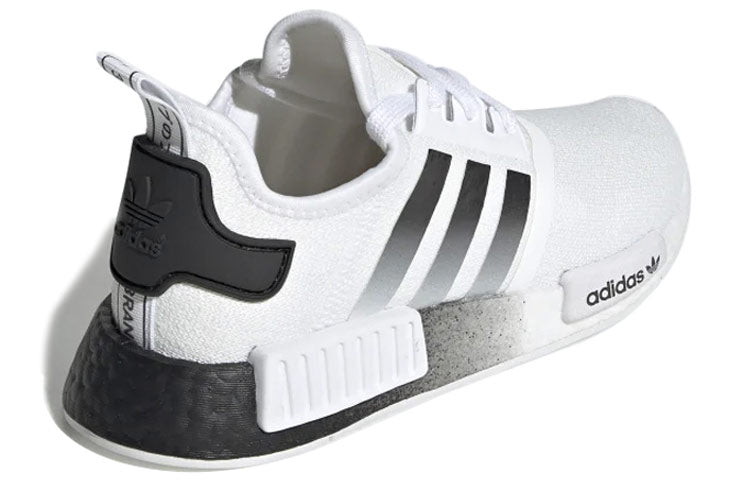 (GS) adidas NMD_R1 J 'White Black Gradient' EG7956