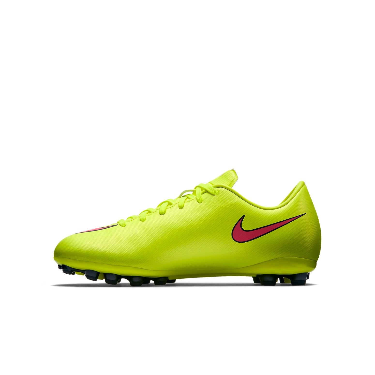(GS) Nike JR 5 AG Artificial Grass 'Green Red' 651637-760