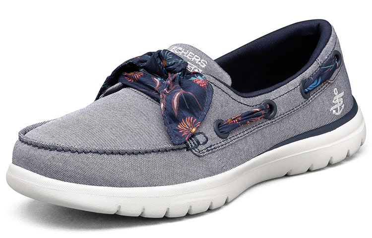 (WMNS) Skechers On the GO Flex 'Grey' 136471-NVY