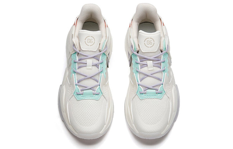 (WMNS) ANTA Life Series Sneakers 'White Purple Green' 122218083-2