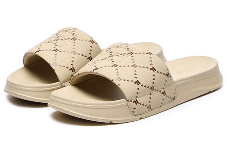 FILA FUSION Como Slippers 'Beige Brown' T12M227510FMM