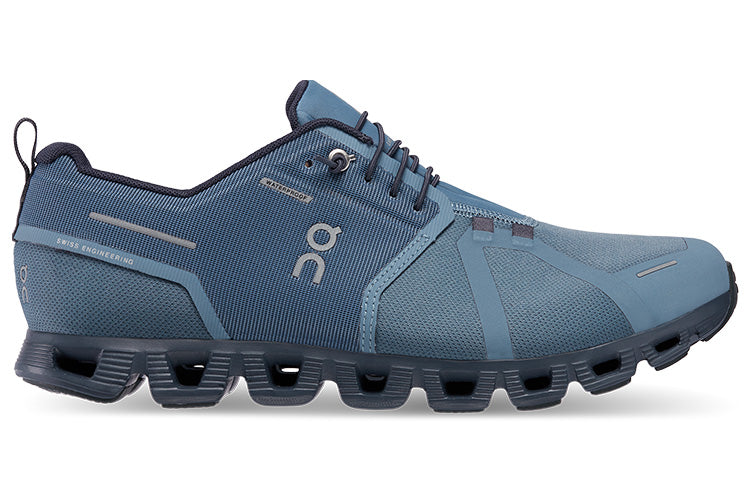 On Running Cloud 5 Waterproof 'Metal Grey Navy' 59.98531