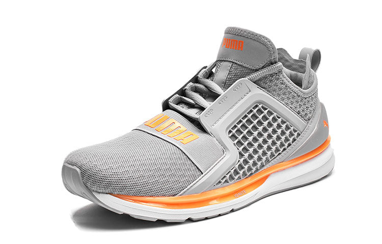 PUMA Ignite Limitless Running Shoes 'Grey Orange' 189495-13
