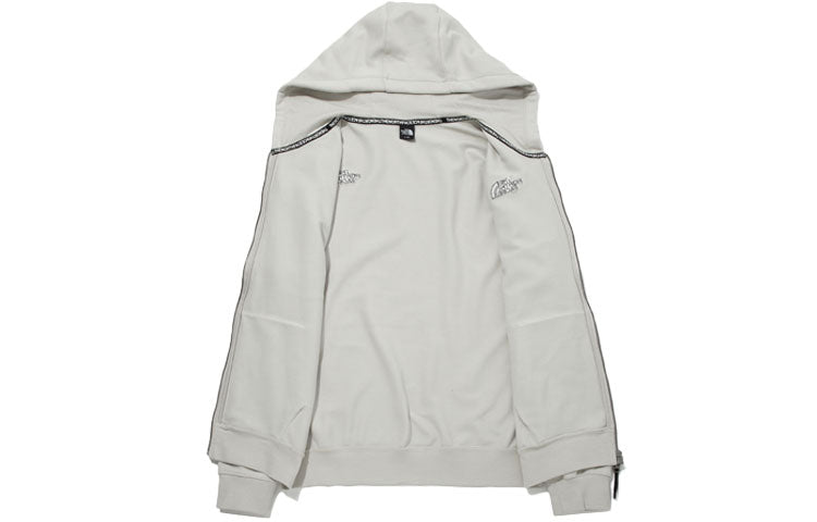 THE NORTH FACE FW21 Logo Full Zip Hooded Jacket 'Grey' NJ5JM52B