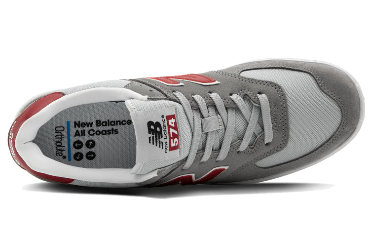New Balance All Coasts 574 'Grey Red White' AM574GRD