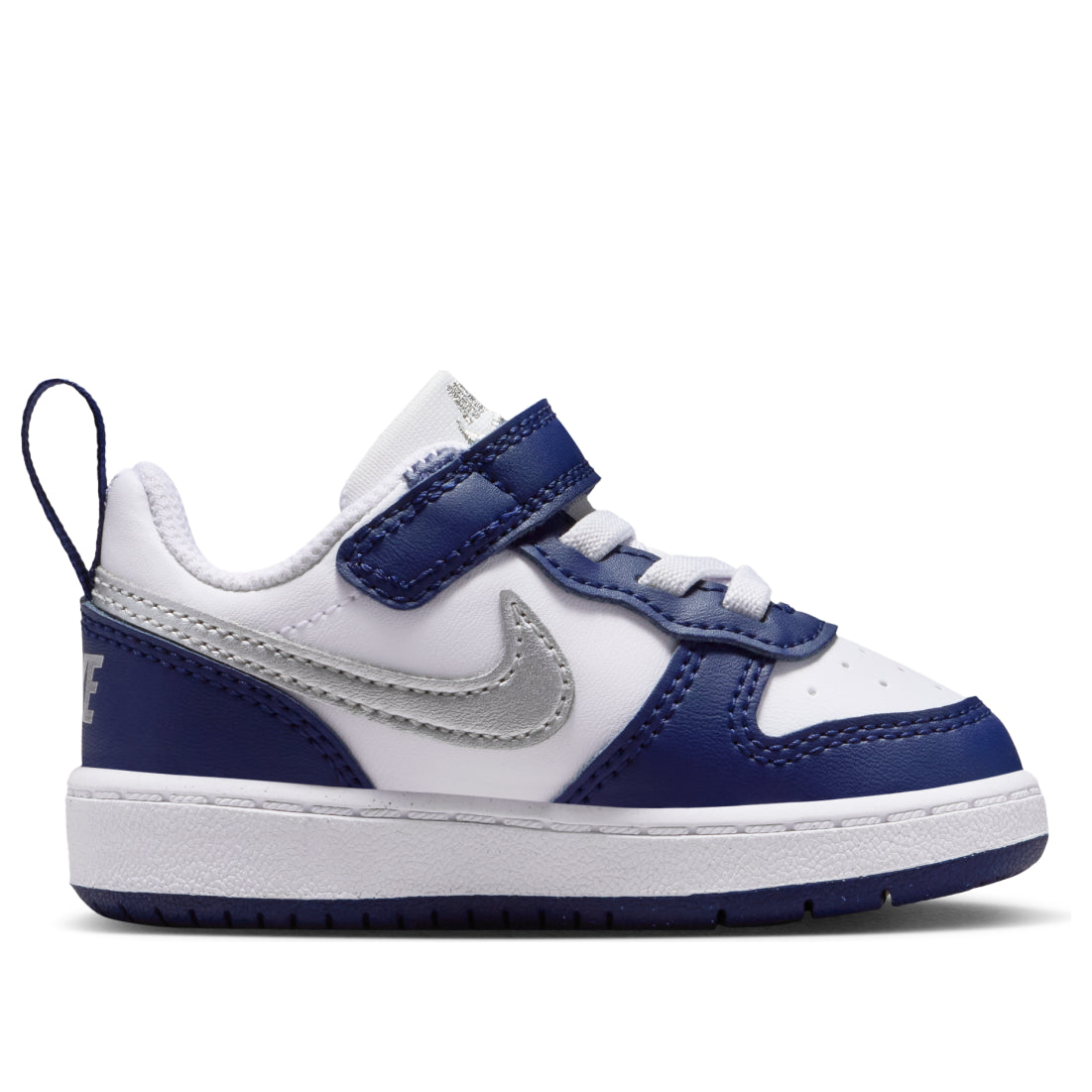 (TD) Nike Court Borough Low Recraft 'White Silver Navy'  DV5458-135