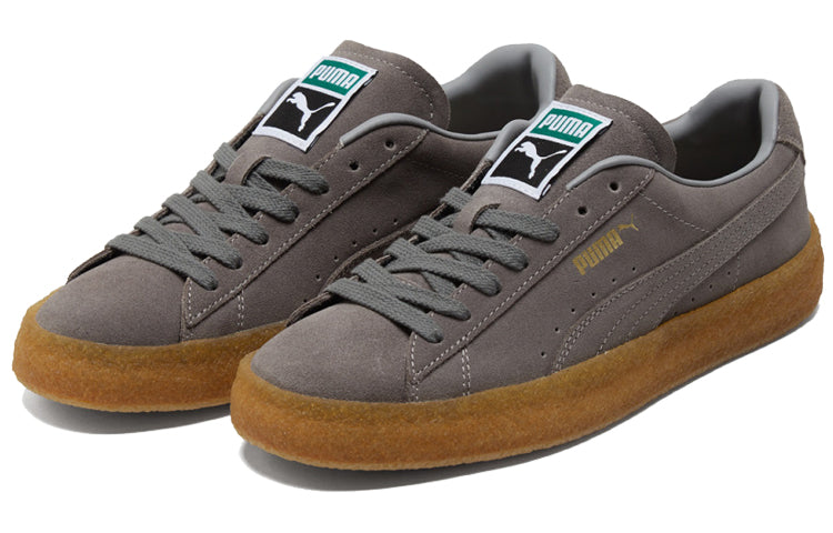 PUMA Suede Crepe Leisure Board Shoes Grey 380707-03