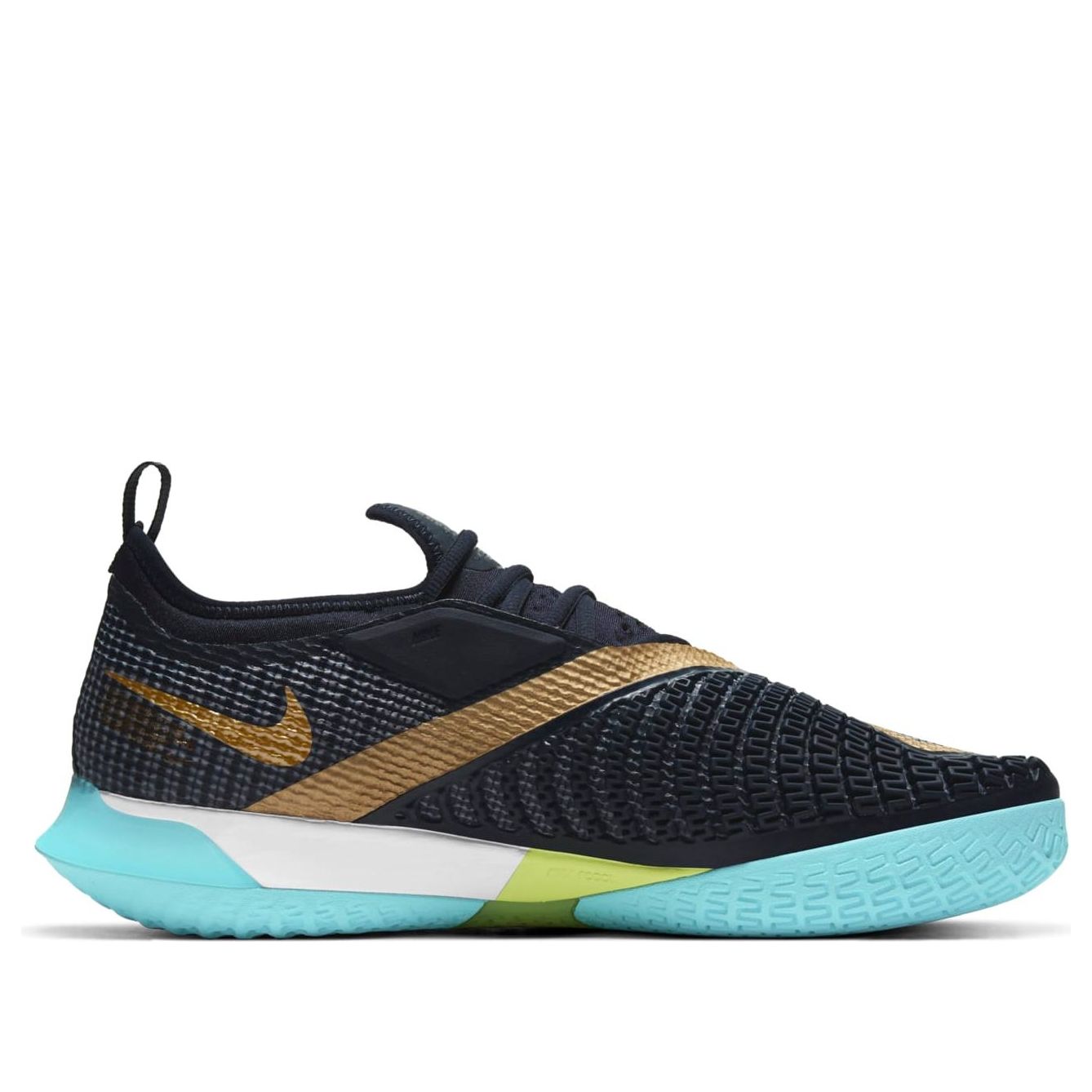 Nike Court React Vapor NXT 'Obsidian Metallic Gold' CV0724-400