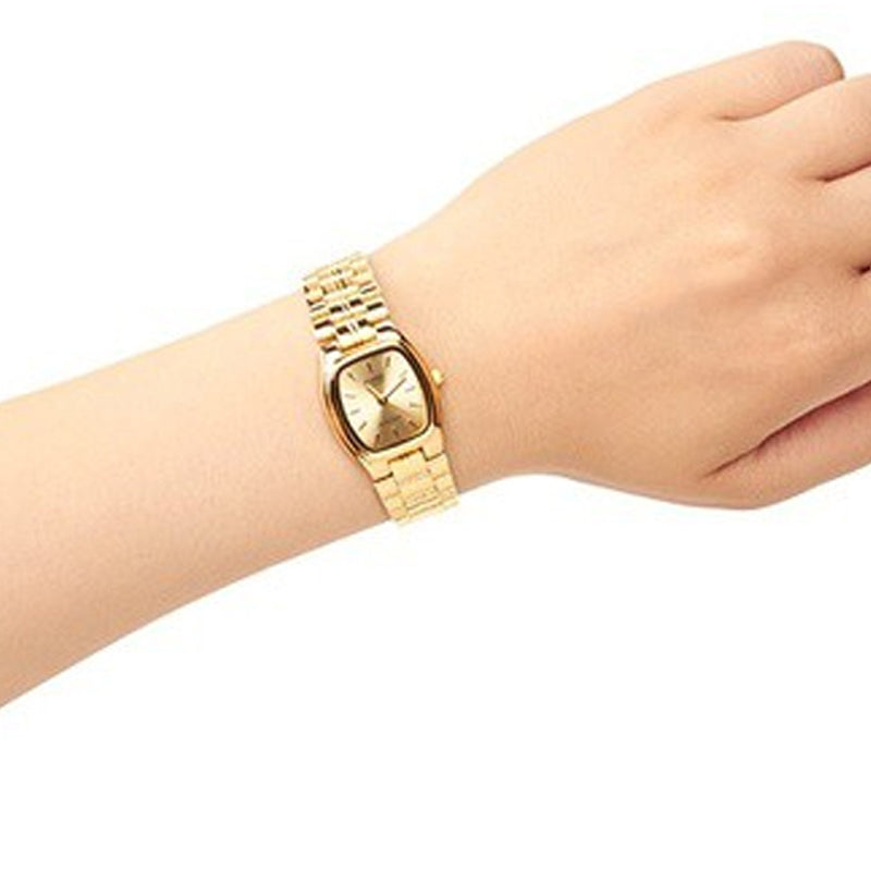 CASIO Stainless Steel Strap Gold Analog LTP-1169N-9ARDF