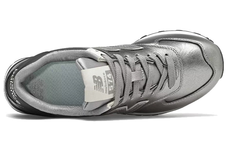 (WMNS) New Balance 574 Series Sneakers Sliver/Grey WL574WNE