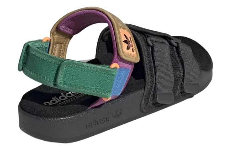 adidas Adilette Sandal 4.0 'Black Bold Green' H03417