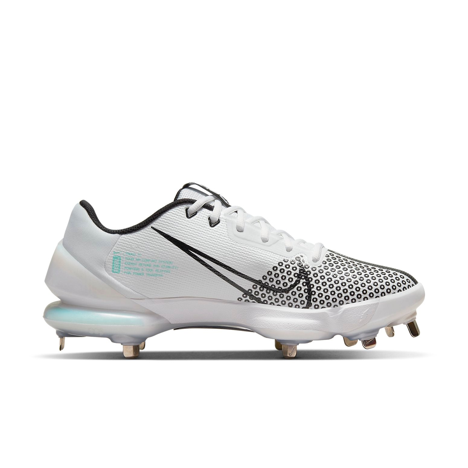 Nike Force Zoom Trout 7 Pro 'White Dynamic Turquoise' CQ7224-101