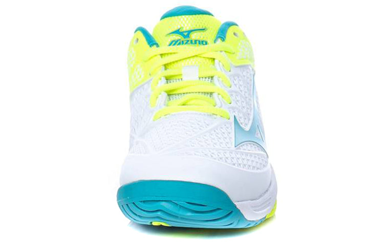 Mizuno Alphabounce Lightweight Wear-resistant White Blue Yellow 61GA167125