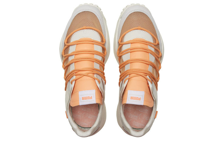 PUMA Lace Rider T White/Orange 382329-01