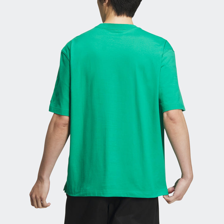 adidas Graphic Embossed T-Shirts 'Green' IA8178