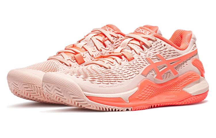 (WMNS) ASICS Gel-Resolution 9 Clay 'Pearl Pink Sun Coral' 1042A224-700