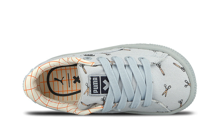(PS) Tinny Cottons x PUMA Basket Cvs Ps Casual Shoes White 364559-01