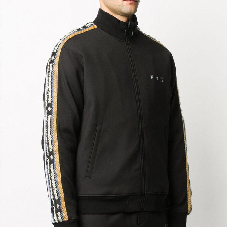 Off-White | Short Plain Logo Jackets Men Black OMEA249-F20FAB001