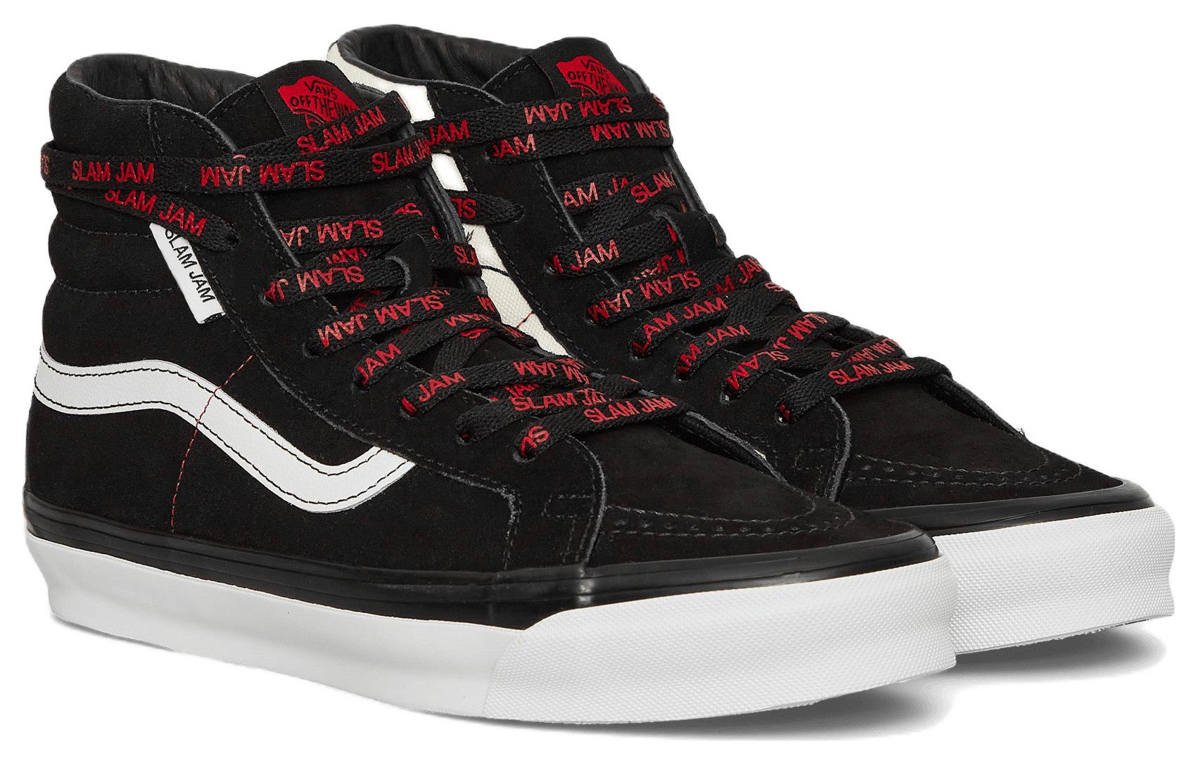 Vans SK8-Hi OG LX x Slam Jam 'Black White' VN0A4BVBIWV
