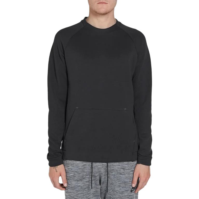 Nike Tech Fleece Crew Sweatshirt Black 805140-010