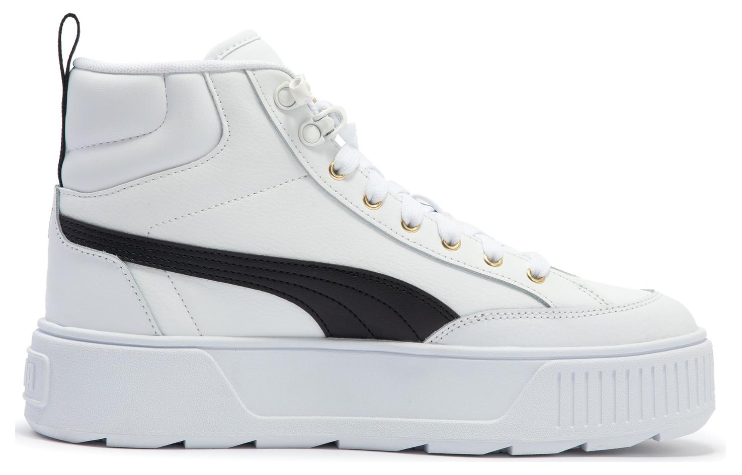 (WMNS) PUMA Karmen Mid 'White Black' 385857-03