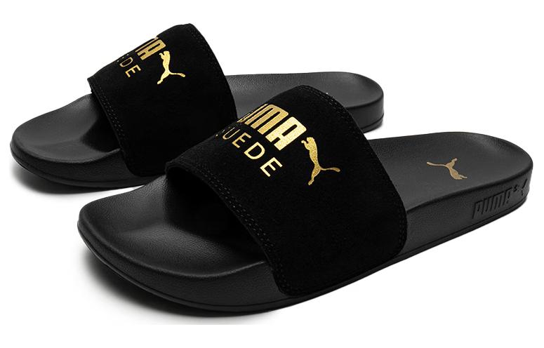 PUMA Flip-Flops 'Black Gold' 398678-01